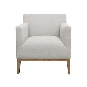 Chairs: Light Grey Armchair