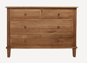 Chests: Solid Oak Chest of Drawers