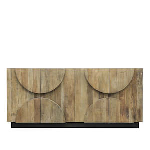 Sideboards: Natural 4 Door Sideboard