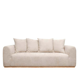 Sofas: Toffee 3 Seater Curved Sofa