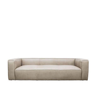 Sofas: Riverstone 3 Seater Leather Sofa