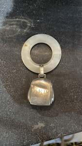 Pre Loved Homeware: Antique Sterling Silver Baby Rattle