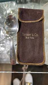 Pre Loved Homeware: Vintage Tiffany and Co Baby Spoon in Sterling Silver