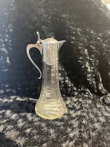 Pre Loved Homeware: Antique Art Nouveau Claret Jug