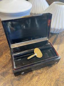 Pre Loved Homeware: Antique Georgian Tortoise Shell Music Box