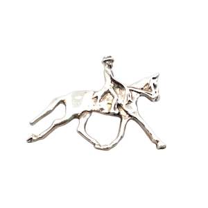 Horse Brooch in Sterling Silver