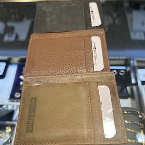 Mens: Leather Slim Card Holder