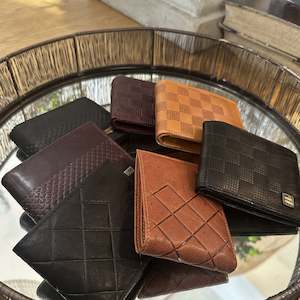 Leather Mens Wallet - various designs