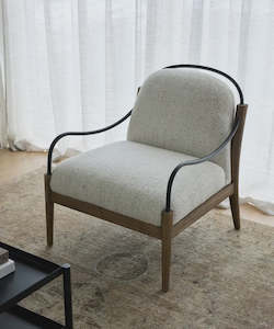 Chairs: Salt and Pepper Occasional Chair