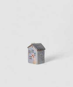 Ceramic Coastal Tealight Villa - Small