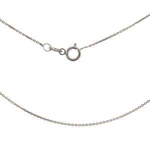 14ct White Gold Chain