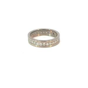 Jewellery Rings: Diamond Full Eternity Pinky Band
