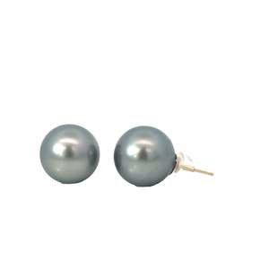 Tahitian Pearl Stud Earrings