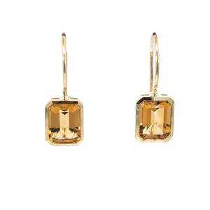 Citrine Drop Earrings