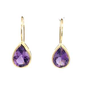 Amethyst Drop Earrings