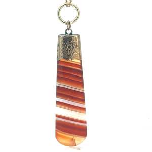 Antique Agate Pendant