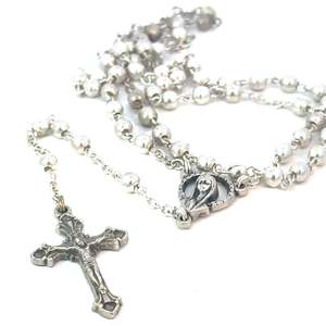 Jewellery 1: Stirling Silver Rosary Beads