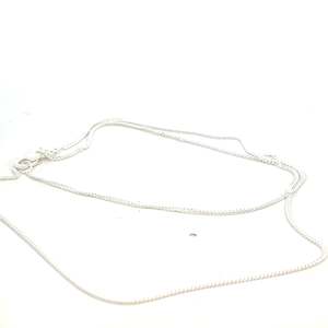 Diamond Cut Curb Chain - 45cm