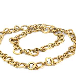 Pre Loved: Flat Round Link Chain