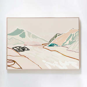 The Bright Unknown - Original Artwork on Canvas by Jen Sievers