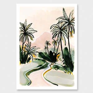 River Bliss Art Print A4