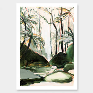 Prints: Deep in the Forest' Art Print A4