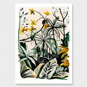 Jungle Vibes Art Print A4