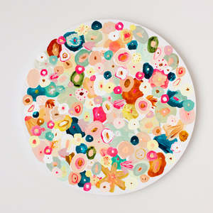 Originals On Canvas: Lucky Charms - Original Artwork on Canvas by Jen Sievers