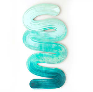 Originals On Canvas: Zephyr - Original 3D Resin Artwork by Jen Sievers