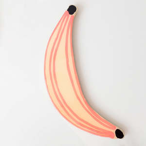 Originals On Canvas: Bananarama Fluro Pink - Original 3D Resin Artwork by Jen Sievers