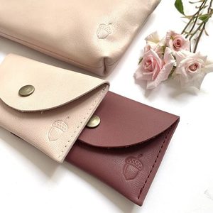 Products: Small Leather Domed Purse - Jennifer Strange