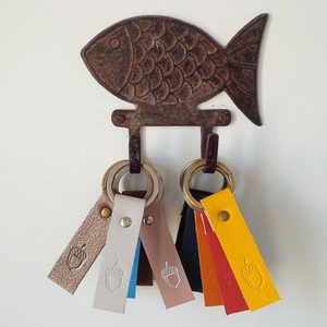 Leather Key Ring - Jennifer Strange