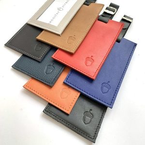 Leather Luggage Tag - Jennifer Strange