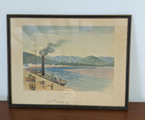 Hokitika by Sir William Fox Reproduction 1967 Pickup Only