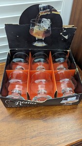 Products: Roma Goblets by Crown Crystal 6 glasses