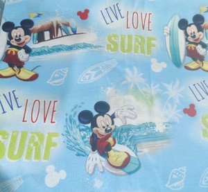 Products: Mickey Mouse Surf Fabric