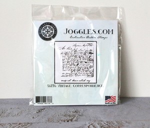 Vintage Correspondence Stamp by Joggles