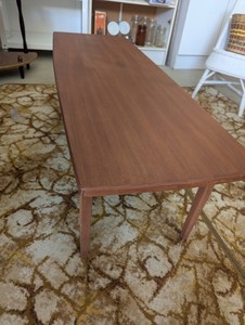Mid Century Mahogany Coffee Table 1.2 m long Restore or Style