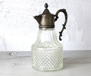 Products: Leonard Italy Glass Decanter with Silver Plate