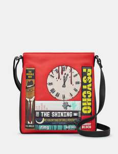 Horror Bookworm ~ Leather Cross Body Bag LUCKY LAST 30% OFF