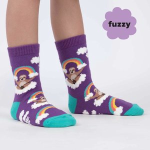 Socks For The Kids: Sloth Dreams FUZZY Kids Socks by Sock it to Me