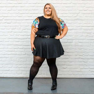 SNAG Semi-Opaque 50 Den Tights ~ Black