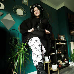 Snag Tights: SNAG Skullz Tights Sz E & F ONLY