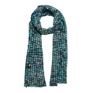 Mosaic Tile Cotton/Modal Designer Scarf