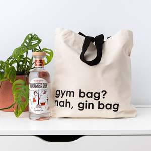Tapestry Bags Accessories: Canvas Tote by Nutmeg Creative - gym bag? nah, gin bag