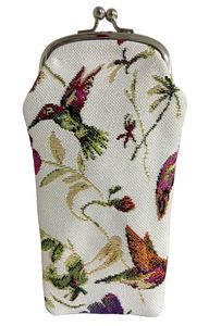 Tapestry Reading Glasses Case ~ Hummingbird