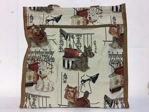 Tapestry Shopper Bag - Fashion Dog