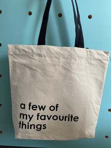 Greeting Cards Canvas Bags By Nutmeg Creative: Canvas Tote by Nutmeg Creative - a few of my favourite things