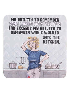 Olive & Co. Song Lyrics Coaster