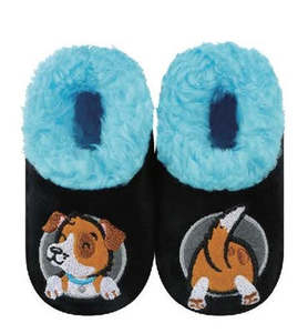 Slippers: Slumbies® Cosy Baby Slippers ~ Puppy